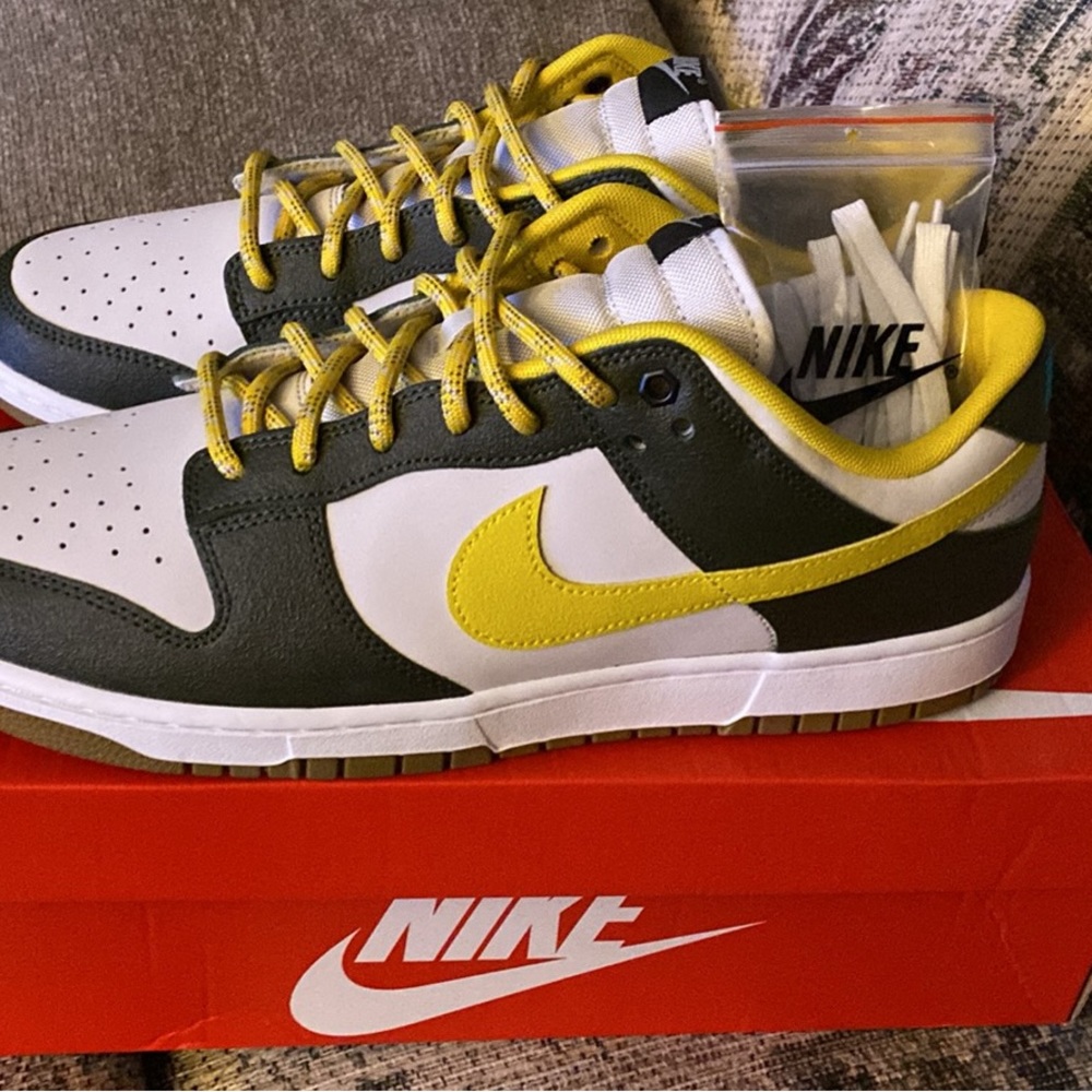 Nike dunk low retro cargo/ khaki - Picture 3 of 6